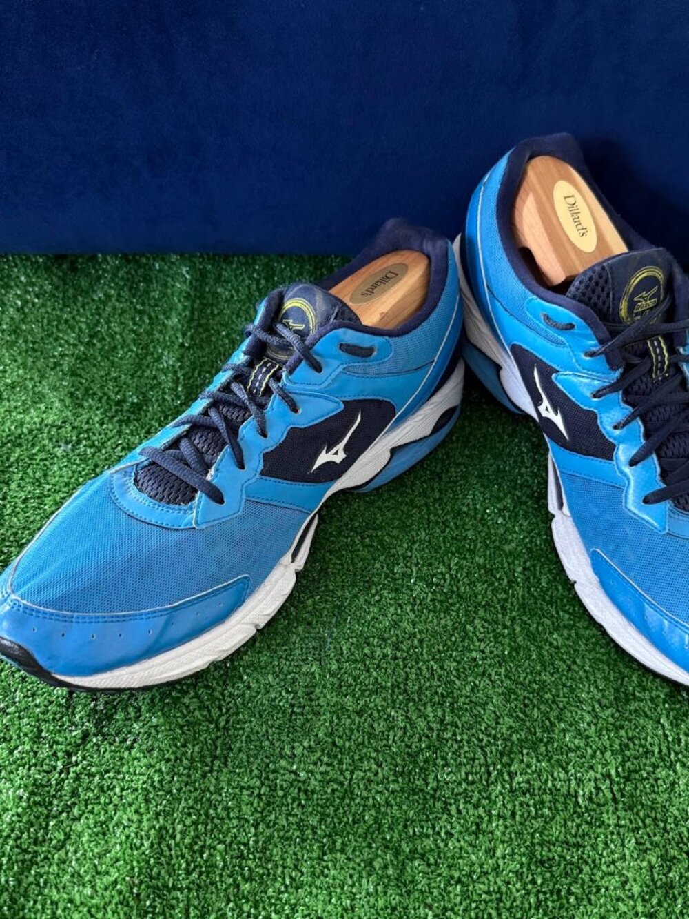 Mizuno Wave Rider 16 Men’s Running Shoes Imperial Blue Size 11.5 Sneakers